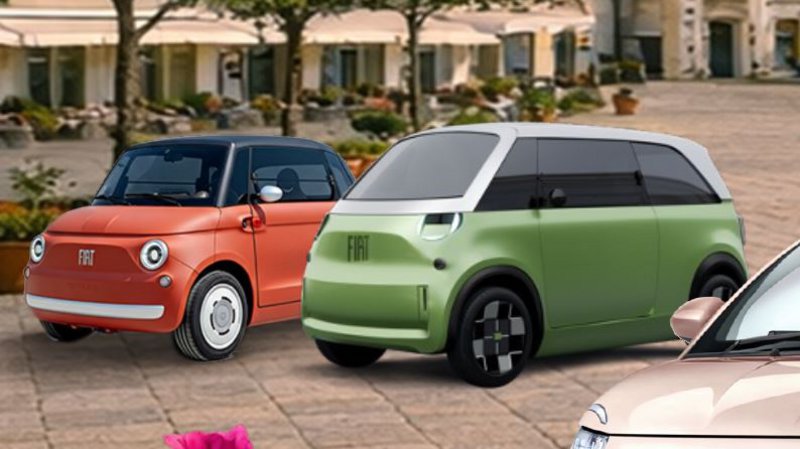 To FIAT Quattrolino (πράσινο)