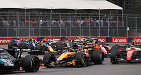 F1: Οι βαθμολογίες μετά το sprint στον Καναδά