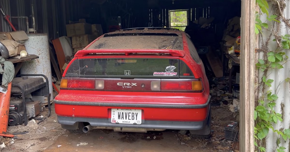 Αυτό είναι το πιο βρώμικο Honda CRX που έχουμε δει - Δείτε τη μεταμόρφωση (video)