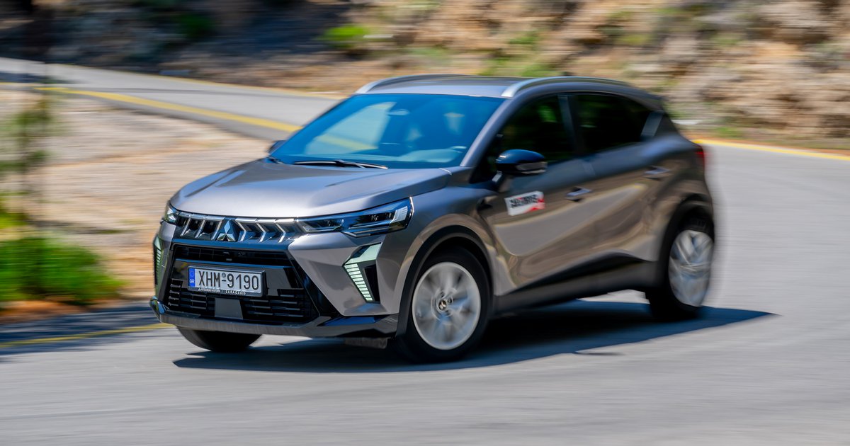 Δοκιμάζουμε το άνετο και πρακτικό Mitsubishi ASX 1.0Τ 90PS 