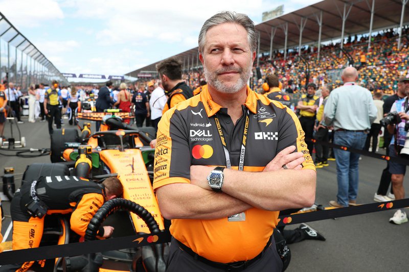 Ο CEO της McLaren Racing, Zak Brown.
