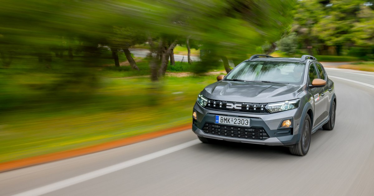 Test Drive: Dacia Sandero Stepway Eco-G 120 EDC - Πρακτικότητα και εξωπραγματική αυτονομία (+video)