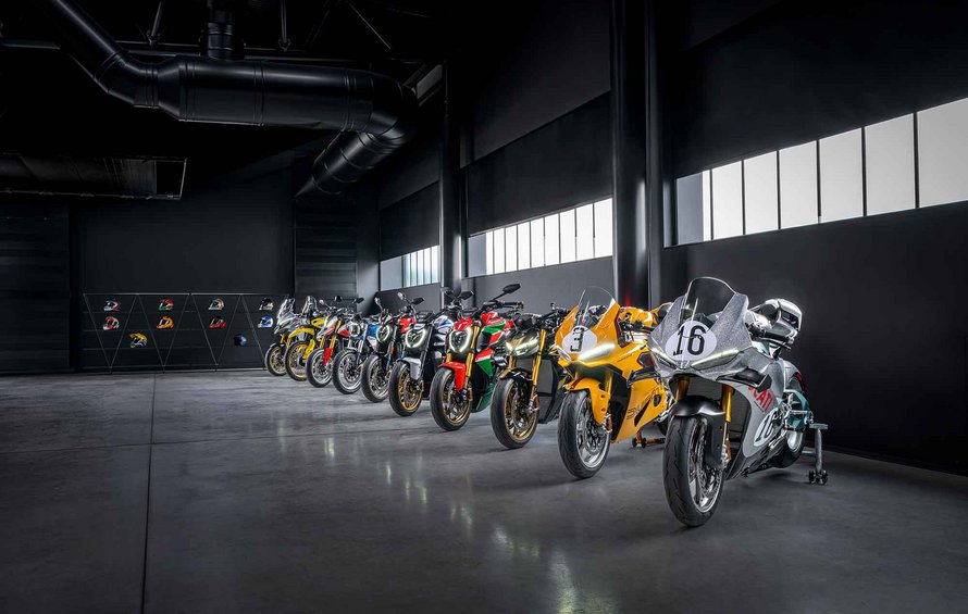 Ducati Collezione 100: Δέκα μοναδικές μοτοσυκλέτες για τα 100 χρόνια ιστορίας (photos)
