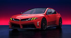 Το BMW M Concept Neue Klasse «δείχνει» για πρώτη φορά την ηλεκτρική M3 (photos-video)