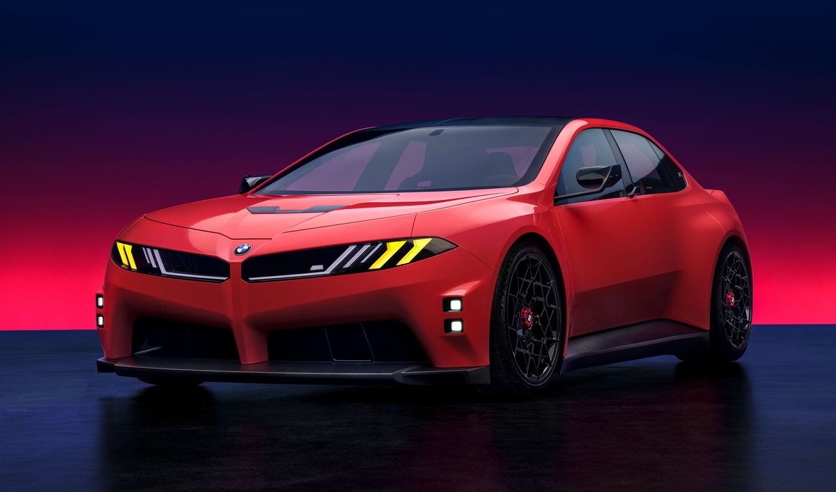 Το BMW M Concept Neue Klasse «δείχνει» για πρώτη φορά την ηλεκτρική M3 (photos-video)