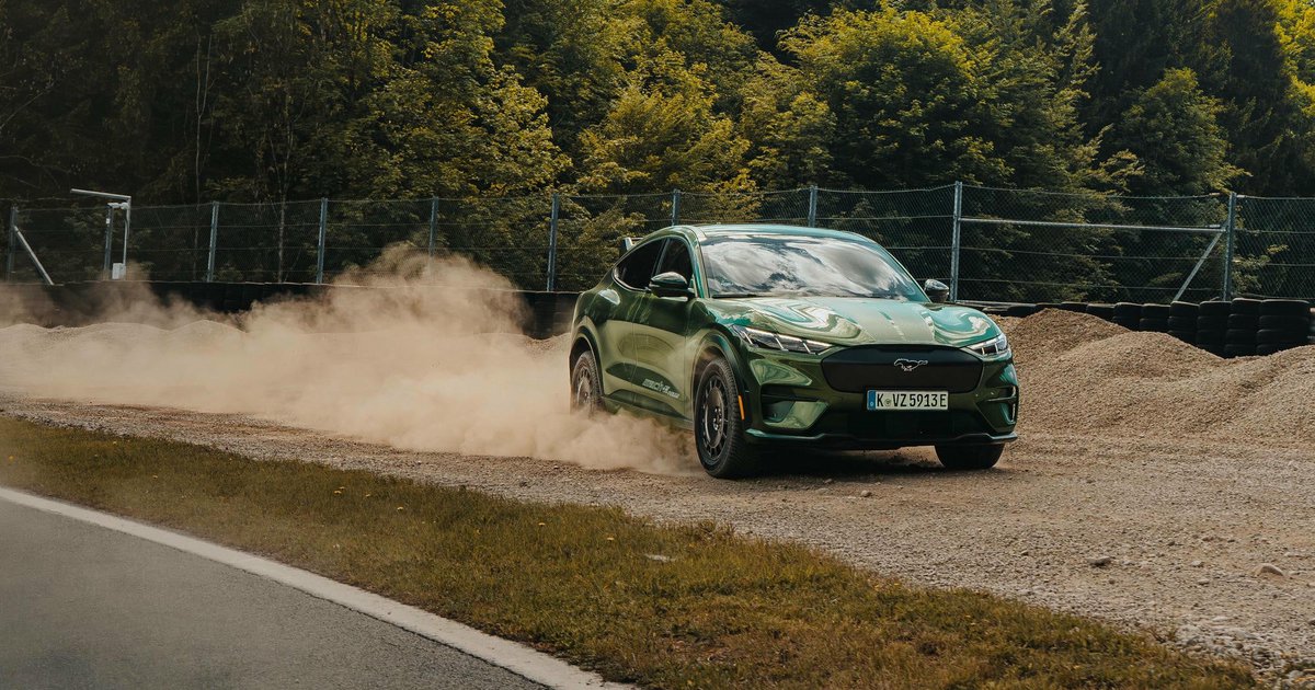 Ford Mustang Mach-E Rally: Κι όμως, ντριφτάρει! (photos)