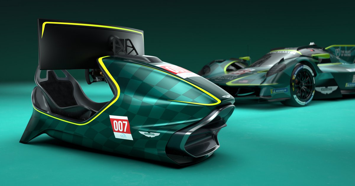 Το νέο racing simulator της Aston Martin δεν είναι αυτοκίνητο αλλά κοστίζει όσο ένα premium αυτοκίνητο