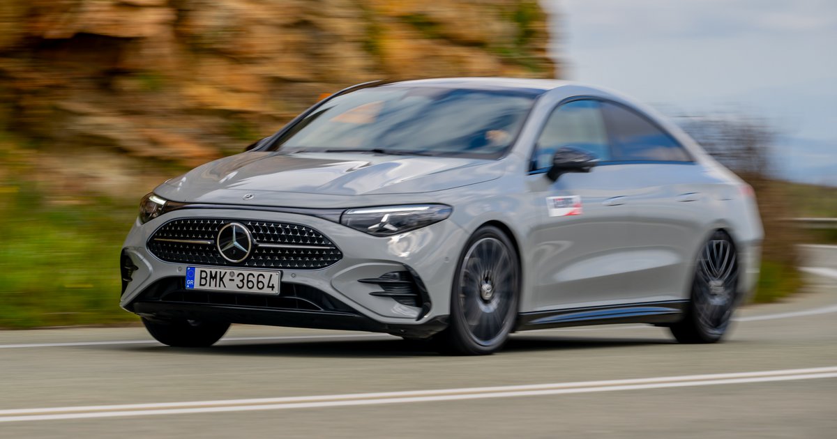 Mercedes-Benz CLA 200 - Δοκιμάζουμε το νέο premium τετράθυρο κουπέ