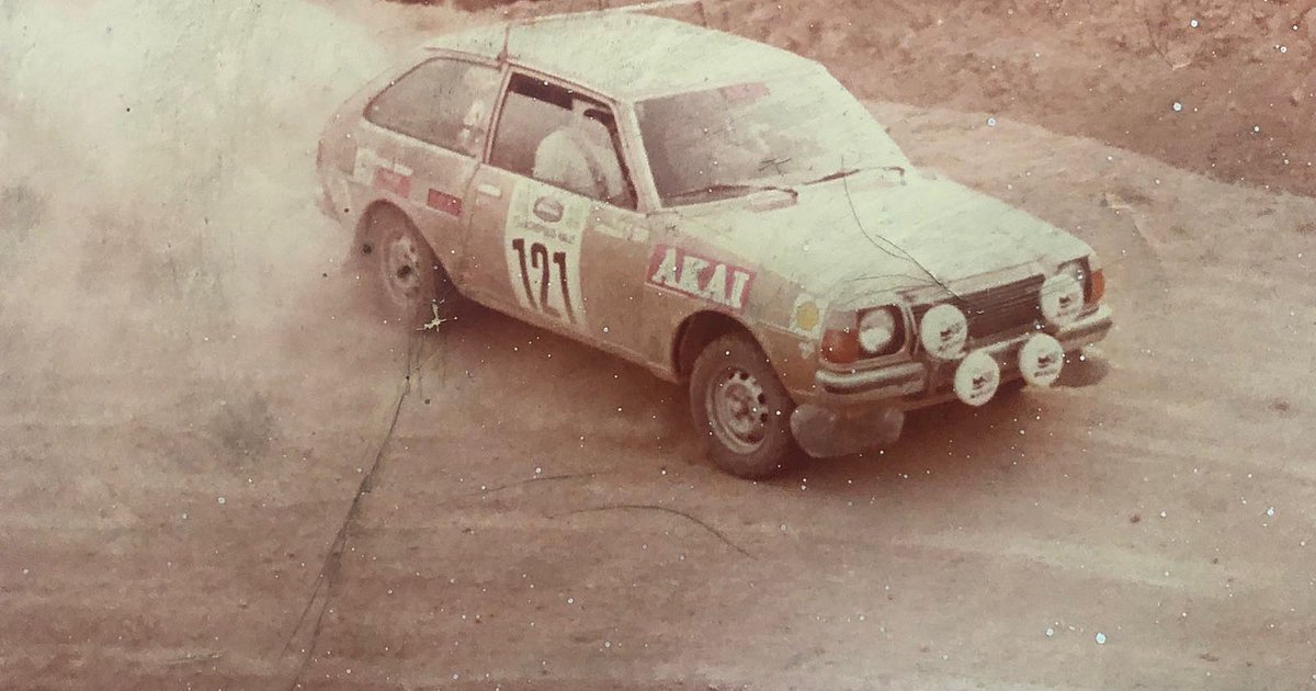 Στιβαχτάρης-Ελ Νακ, Mazda 323 Group 2, 1980 (αρχείο Α. Στιβαχτάρη) Στιβαχτάρης-Ελ Νακ, Mazda 323 Group 2, 1980 (αρχείο Α. Στιβαχτάρη)
