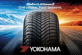Yokohama: Ανεβάζει τον πήχη στην κατηγορία των All Season ελαστικών με το νέο BluEarth-AllSeason2