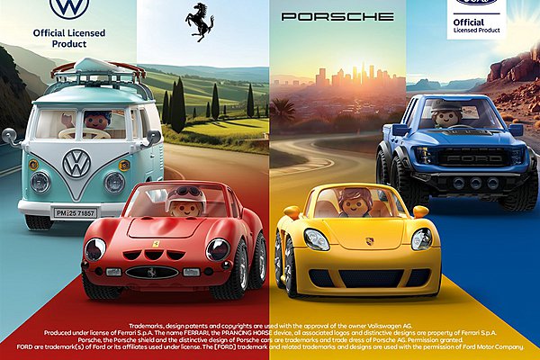 PLAYMOBIL: Η νέα σειρά Collector Cars φέρνει τέσσερα εμβληματικά αυτοκίνητα