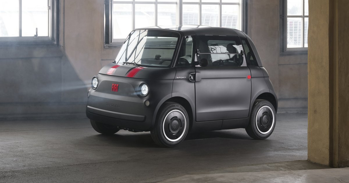 FIAT Topolino: Γίνεται Abarth στην εμφάνιση αλλά όχι στις επιδόσεις