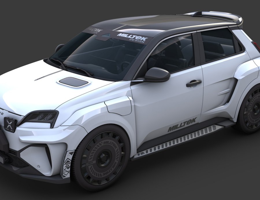 Renault 5: Widebody εμφάνιση εμπνευσμένη από το Group B