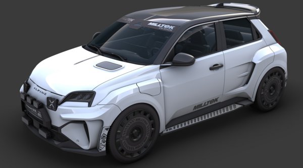 Renault 5: Widebody εμφάνιση εμπνευσμένη από το Group B