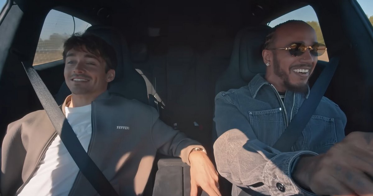 Ηamilton και Leclerc οδήγησαν στο όριο τη Ferrari Luce και ξετρελάθηκαν (video)