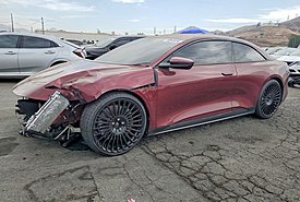 Πωλείται το τρακαρισμένο Lucid Air του Σακίλ Ο'Νιλ - Οι απίστευτες μετατροπές (photos)