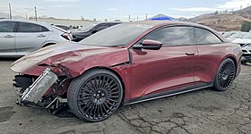 Πωλείται το τρακαρισμένο Lucid Air του Σακίλ Ο'Νιλ - Οι απίστευτες μετατροπές (photos)