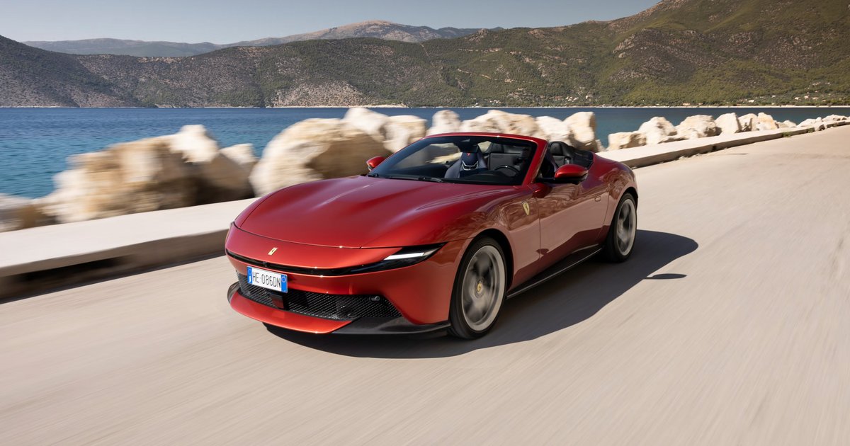 First Drive: Οδηγούμε στην Ελλάδα τη νέα Ferrari Amalfi Spider 