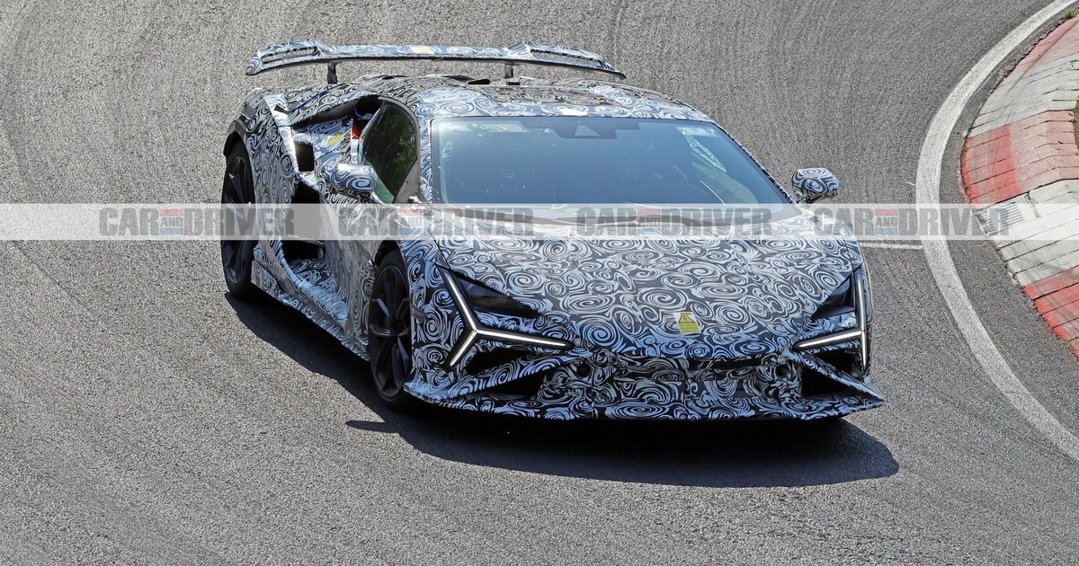Lamborghini Revuelto SV: Με 1.200 PS και ακραίο σχεδιασμό - Πότε παρουσιάζεται (photos)
