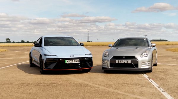 Βενζίνη vs ρεύμα: Το θρυλικό Nissan GT-R απέναντι στο Hyundai IONIQ 6 N στην πίστα (video)