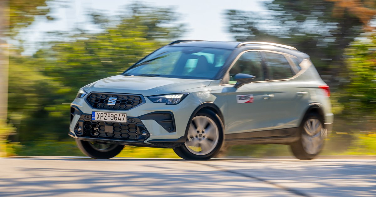 Δοκιμάζουμε το SEAT Arona FR 1.0 ECO TSI 115 6MT: Ευχάριστο, αποδοτικό, οικονομικό