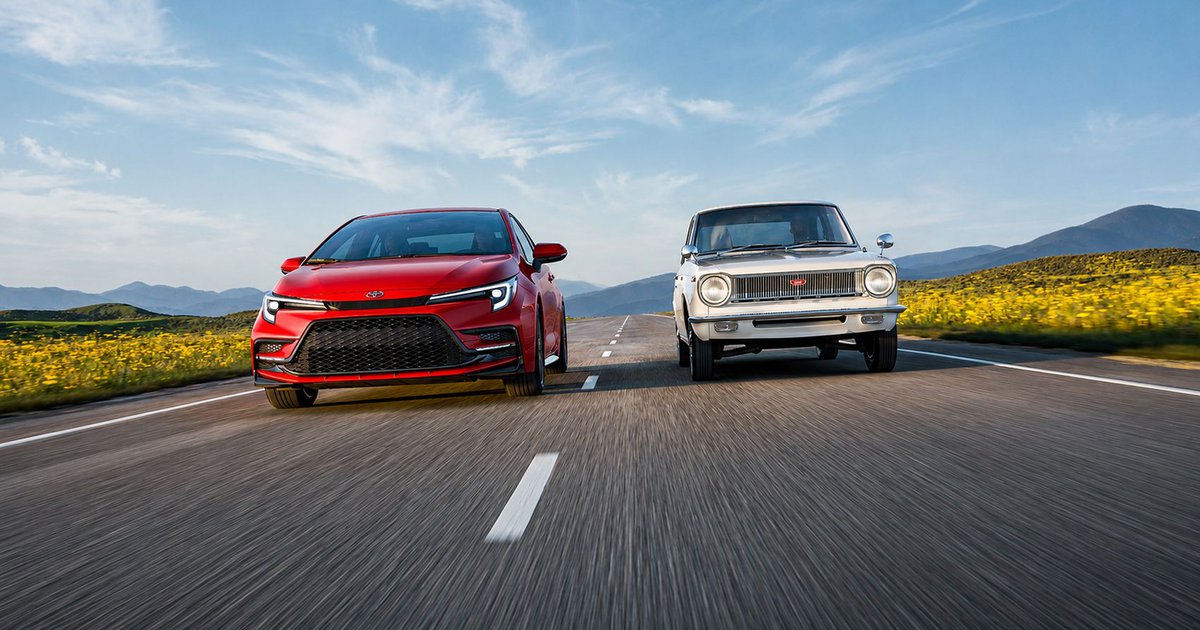 Toyota: Γιορτάζει τα 60ά γενέθλια της Corolla με μια ειδική έκδοση (photos)