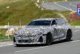 Audi RS 6 Avant: Δοκιμάζεται η νέα γενιά που θα βάλει δύσκολα στη BMW M5 Touring (photos)