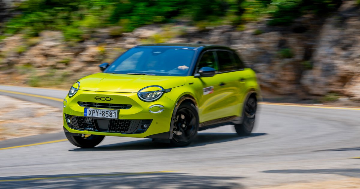 Test Drive: FIAT 600 Hybrid Sport:Στιλ, τεχνολογία και κάτι από…Sporting 