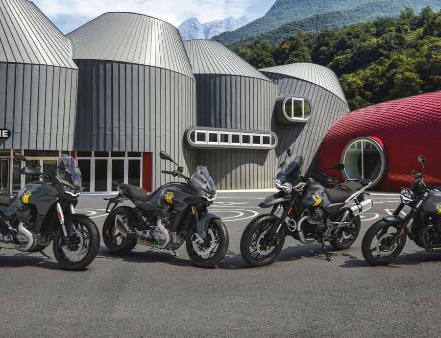 Moto Guzzi: Νέα επετειακή έκδοση 105 χρόνων για Stelvio, V100 Mandello, V85 Strada και V7 Stone