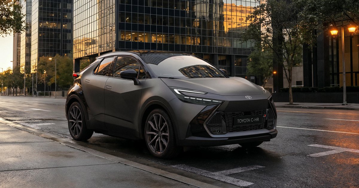 Toyota C-HR GR SPORT: Γιορτάζει 10 χρόνια με νέο χρώμα και αγωνιστικές επιρροές (photos)