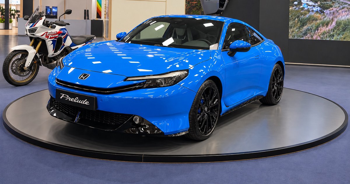 ΔΕΘ: Είδαμε από κοντά το νέο Honda Prelude - Η τιμή του στην Ελλάδα (video)