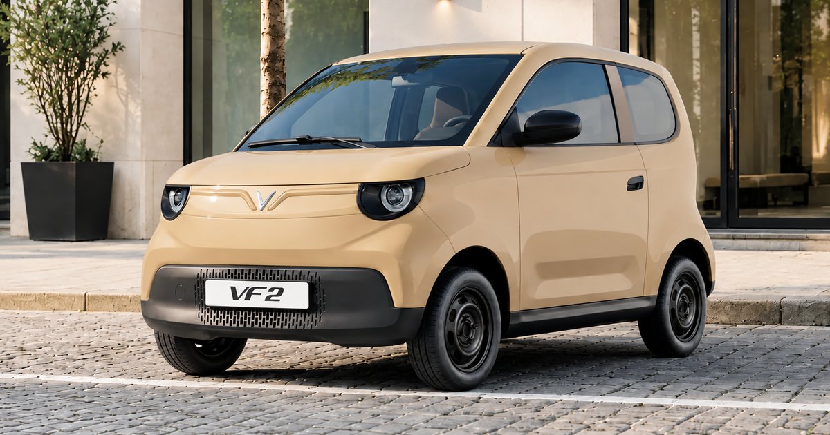 VinFast VF 2: Το microcar που κοστίζει 6.000 ευρώ και πλησιάζει στην Ευρώπη (photos)