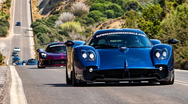 «Εισβολή» supercars στη Μεσσηνία - Τι κάνουν Ferrari, Bugatti, Pagani και Porsche στο Costa Navarino (video)