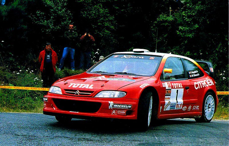 Ο Philippe Bugalski με Citroen Xsara T4 το 2000.