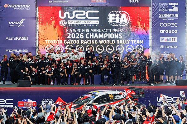 WRC: Η Toyota έγραψε ιστορία - Έφτασε τα 10 πρωταθλήματα και «έπιασε» τη Lancia