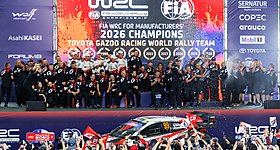 WRC: Η Toyota έγραψε ιστορία - Έφτασε τα 10 πρωταθλήματα και «έπιασε» τη Lancia