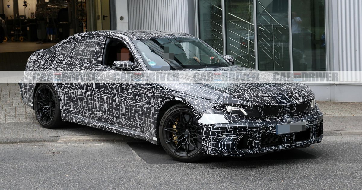 BMW: Η θερμική M3 «πέταξε» μέρος του καμουφλάζ και βγήκε στους δρόμους (photos)