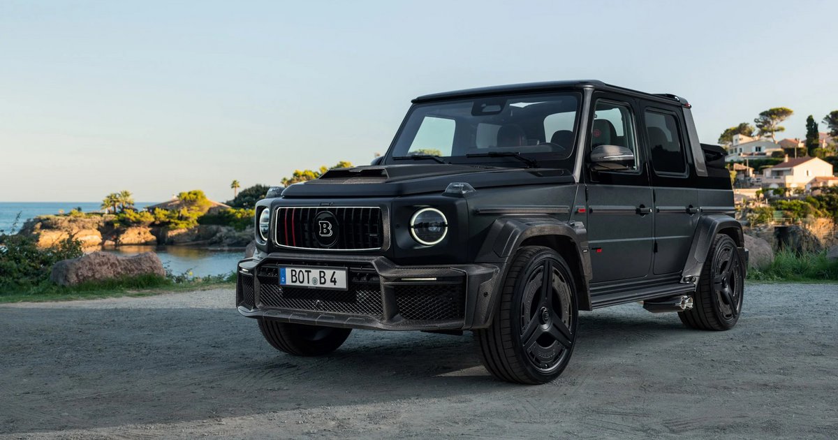 Η Brabus αφαιρεί την οροφή της G-Class και την «απογειώνει» στους 900 PS (photos)