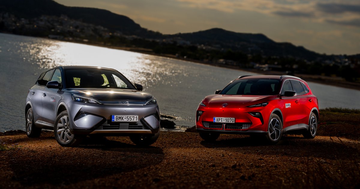 Group Test: BYD Atto 3 EVO vs MGS5 - Πρακτικότητα και... ηλεκτρικές επιδόσεις