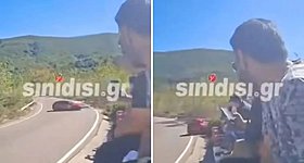 Σοκαριστικό ατύχημα στην Ανάβαση Αγρινίου - Νοσηλεύεται στη ΜΕΘ ο οδηγός (video)