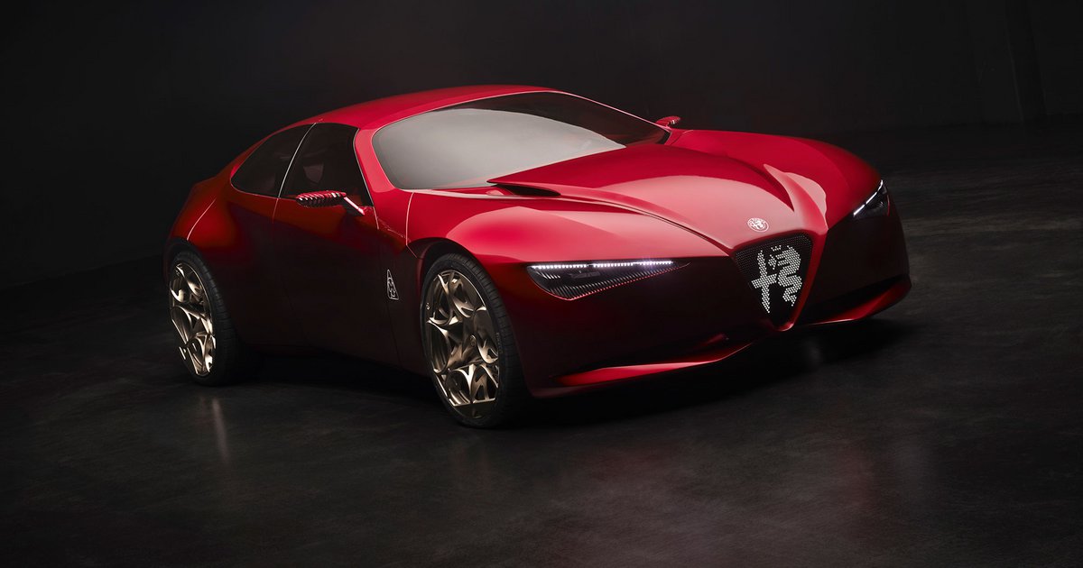 Alfa Romeo Cuorerosso: Το εντυπωσιακό coupe που «δείχνει» τα επόμενα μοντέλα (photos-video)