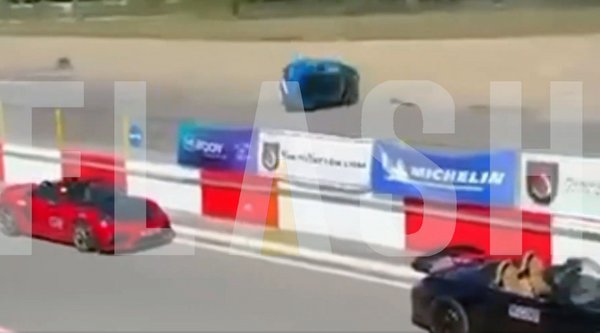 Σέρρες: Τρομακτικό ατύχημα με Porsche 911 GT3 RS στην πίστα - Χτύπησε στις μπαριέρες και διαλύθηκε (video)