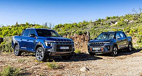 Οδηγούμε στην Αττική τα νέα pick-up KGM Musso Grand 2.2 D και Musso EV