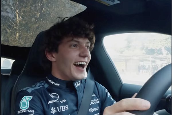 Mercedes: Ο Antonelli έπεσε πάνω σε φράχτη με μια AMG GT - Δείτε το ξεκαρδιστικό video