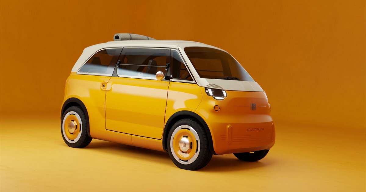 FIAT Multiplina: Μόλις 3 μέτρα μήκος, αλλά με 4 θέσεις (photos)
