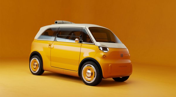 FIAT Multiplina: Μόλις 3 μέτρα μήκος, αλλά με 4 θέσεις (photos)