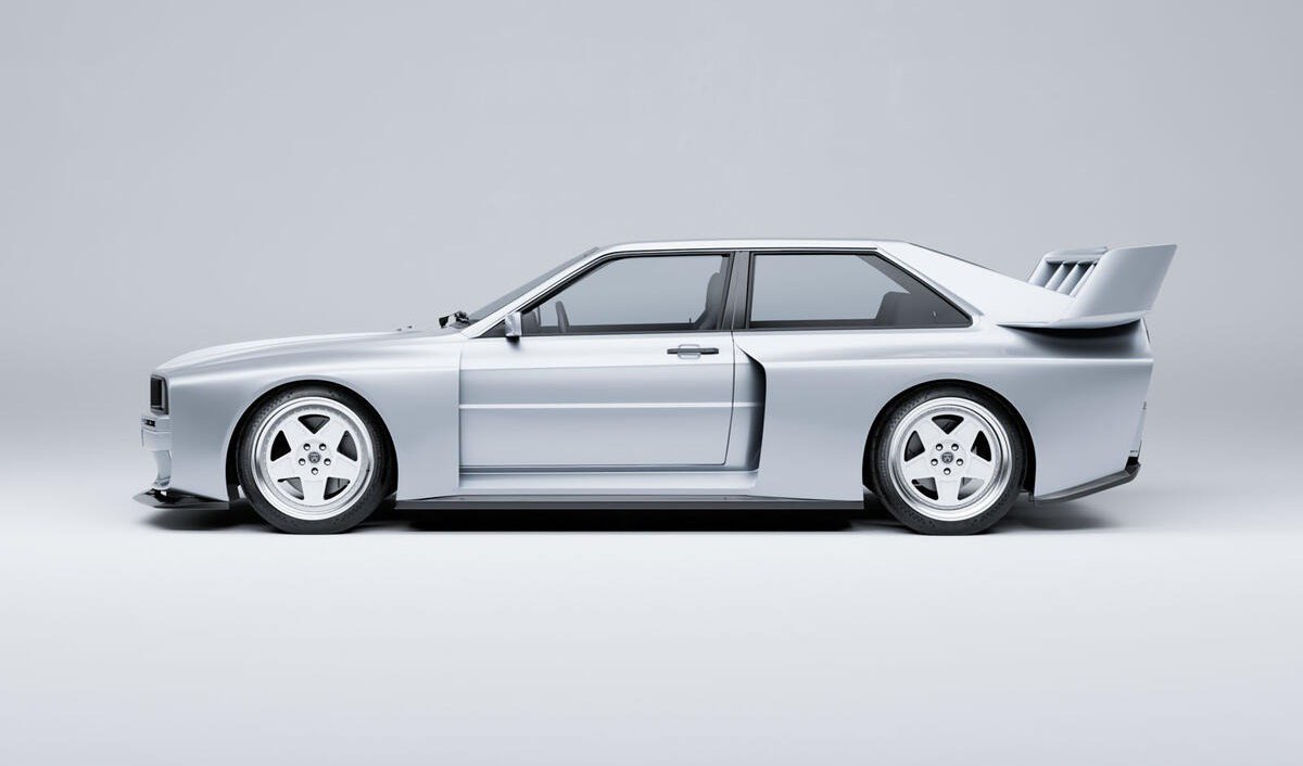 Το εμβληματικό Audi Quattro «επιστρέφει» με V8 και 750 ίππους (photos)
